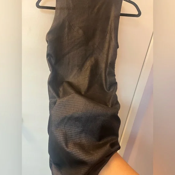 Steve Madden Small Black Sleeveless Dress (RSB) PTP 14-17/L 33 Like New - Picture 10 of 13